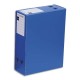 Boite de classement Viquel Maxidoc polypropylène 12/10ème dos de 12cm coloris bleu opaque 
