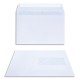 LA COURONNE Boîte de 200 enveloppes blanches autoadhésives 80g format C5 (162x229) 
