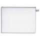 JPC Pochette zippée en PVC renforcé semi-transparente pour le courrier - format 26 x 34,5 épaisseur 0,5cm 