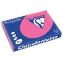 Ramette papier couleur A3  Clairefontaine Trophée 80g 500 feuilles  - Rose fuchsia 