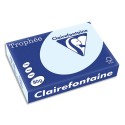 Ramette papier couleur A4 Clairefontaine Trophée 80g 500 feuilles  - Bleu pastel
