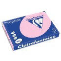 Ramette papier couleur A3  Clairefontaine Trophée 80g 500 feuilles  - Rose