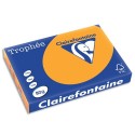 Ramette papier couleur A3  Clairefontaine Trophée 80g 500 feuilles  - Clémentine