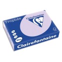 Ramette papier couleur A4 Clairefontaine Trophée 160g 250 feuilles  - Lilas