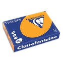 Ramette papier couleur A4 Clairefontaine Trophée 80g 500 feuilles  - Clémentine