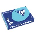 Ramette papier couleur A4 Clairefontaine Trophée 80g 500 feuilles  - Bleu alizé