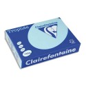 Ramette papier couleur A4 Clairefontaine Trophée 160g 250 feuilles  - Bleu alizé