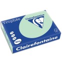 Ramette papier couleur A4 Clairefontaine Trophée 160g 250 feuilles  - Vert pastel