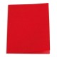 Chemises et sous-chemises économiques 5* - Paquet de 100 et 250 carte recyclée Couleur:Rouge vif Grammage:Chemises 180 g