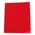 Chemises et sous-chemises économiques 5* - Paquet de 100 et 250 carte recyclée - Rouge vif
