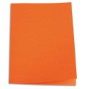Chemises et sous-chemises économiques 5* - Paquet de 100 et 250 carte recyclée - Orange