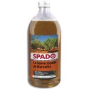SPADO Flacon d'1 litre de savon liquide de marseille enrichi à l'huile d'Olive