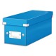 Boîte de rangement Leitz Click&Store pour CD coloris WOW bleu 60410036