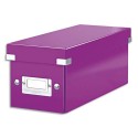LEITZ Boîte de rangement pour CD Click&Store coloris WOW Violet 60410062