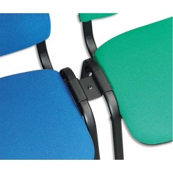 Liaison métallique pour chaises Iso de conférence, une liaison pour deux chaises